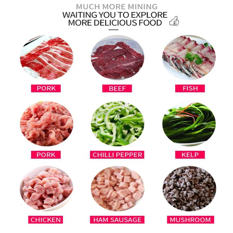 Настольный Электрический Резак для нарезки мяса многофункциональный