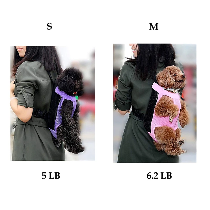 Джинсовая Передняя сумка кенгуру переноска для собак широкие лямки с