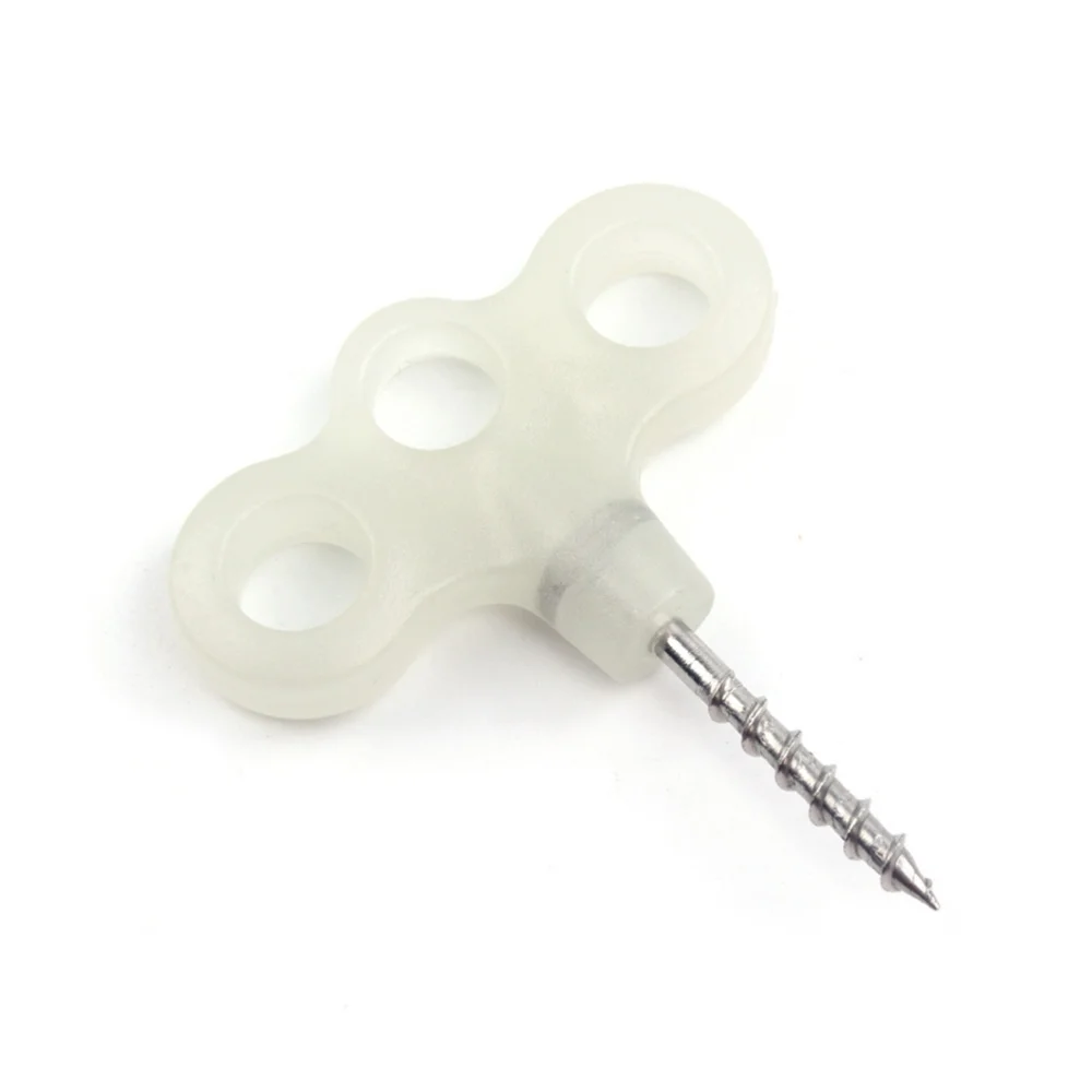 Винты для палатки 5 шт. уличные легкие колышки с тремя отверстиями крепления на