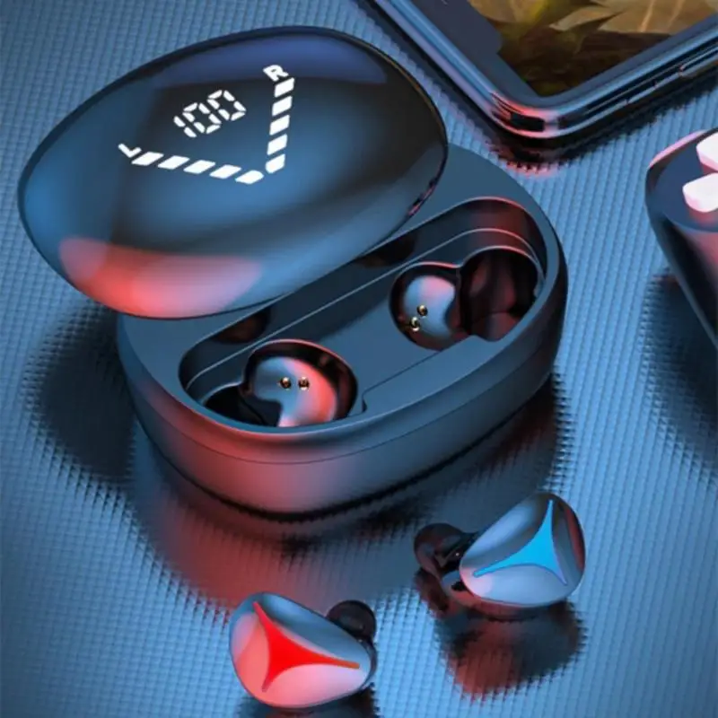 

Wireless Headphone Bluetooth-compatible Earphones Waterproof Earpieces Sport Earbuds For Huawei Iphone OPPO Xiaomi TWS Headset