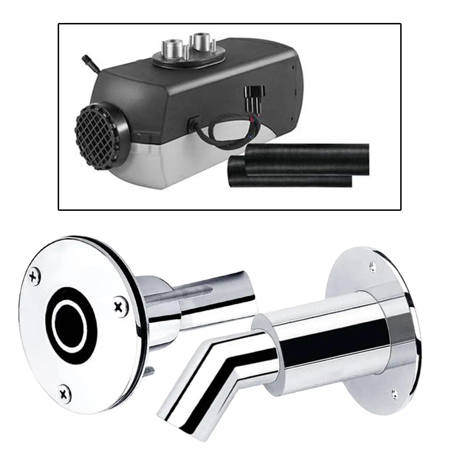 

Stainless Steel Boat Thru Hull Pipe Socket Hardware Corrosion Resistance, Easy Installation