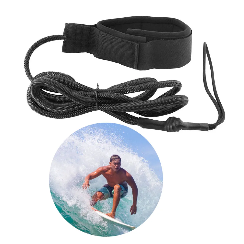 7FT прочный доски для серфинга спиральный поводок Регулируемый c вырезом в районе