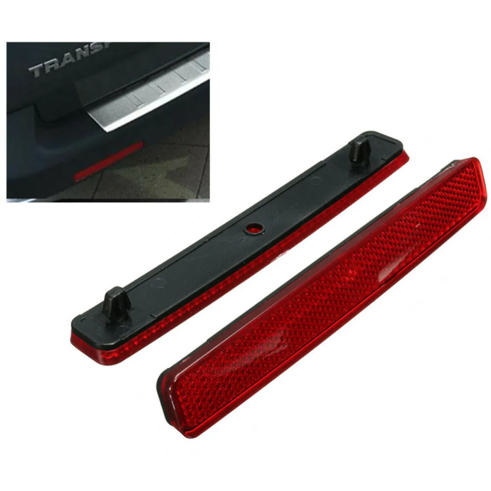 

FOR VW TRANSPORTER T5 Rear Bumper reflector X2 right & left Side 7E0945105 - 106