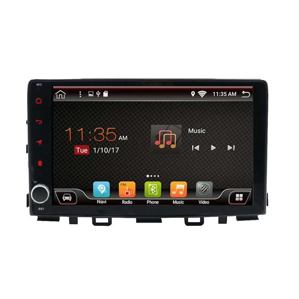 9 &quot1 Din автомобильное радио Android 10 0 для Kia RIO 2017-без DVD мультимедиа аудио стерео