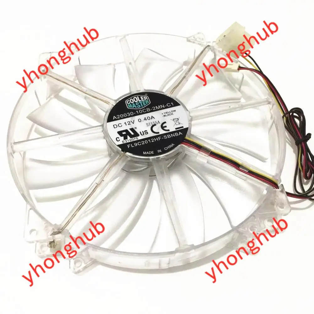 Кулер Мастер A20030 10CB 2MN C1 DC 12V 0.40A Сервер вентилятор охлаждения|round fan|cooler masterserver fan |