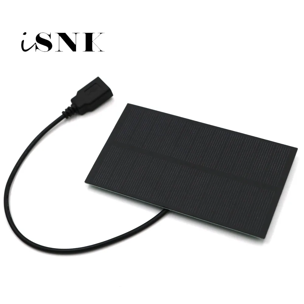Солнечная панель 5 в мА выход USB зарядное устройство для солнечной батареи