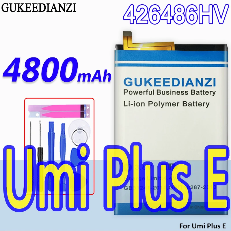 GUKEEDIANZI 426486HV мобильный телефон сменный литий полимерный аккумулятор 4800mAh Для Umi Plus