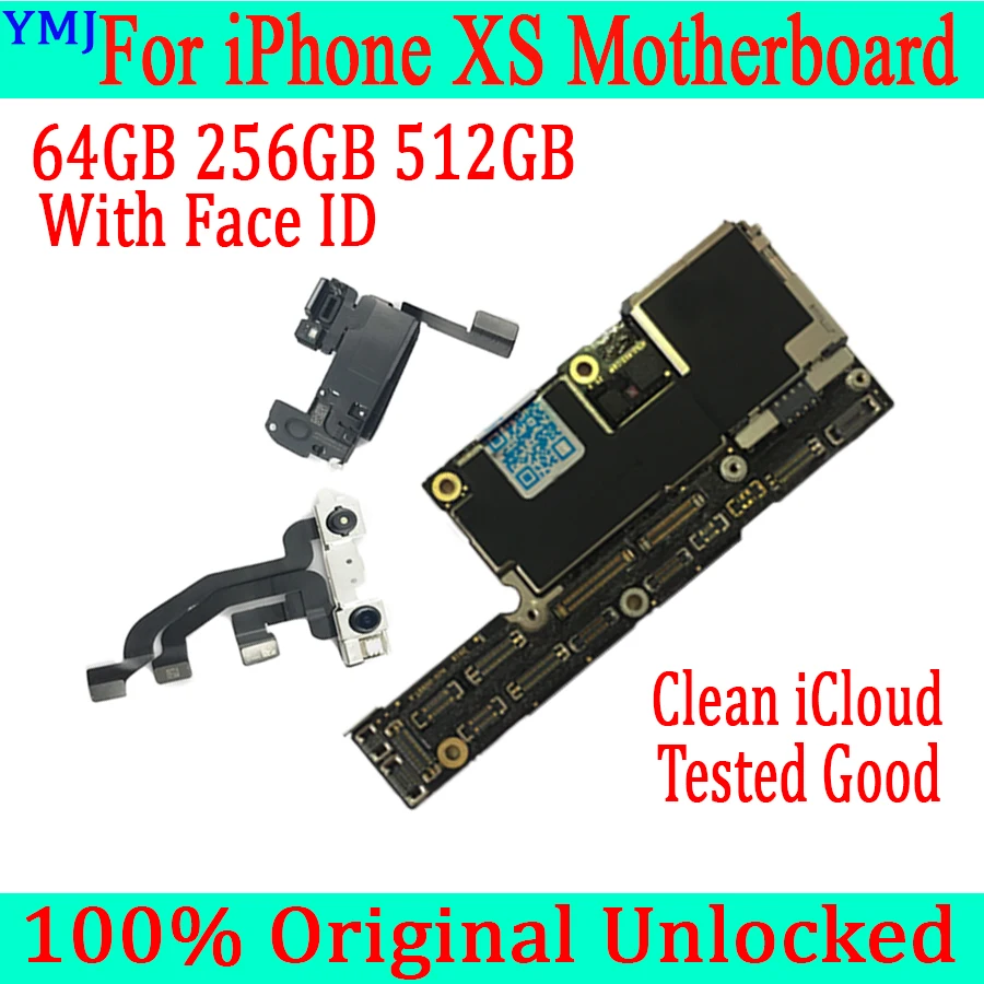 

Материнская плата для iphone xs, разблокированная (без Face ID), 100% Оригинальные Полные чипы и логическая плата системы IOS, бесплатный iCloud, протестир...