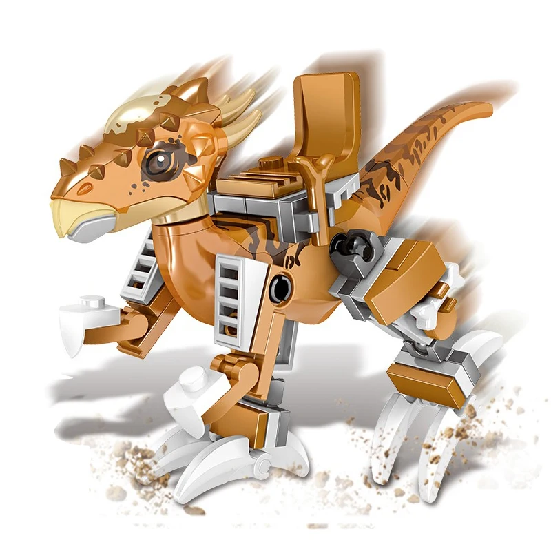 Educational toys Jurassic World 2 Raptors Attack Dinosaur Figures Building Blocks With bricks for children | Игрушки и хобби