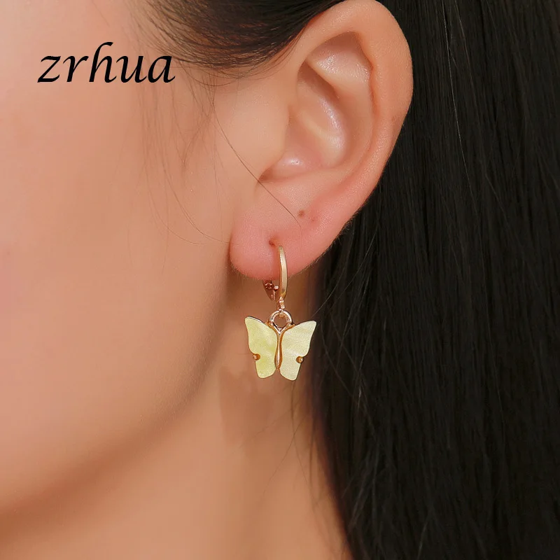Модные ювелирные изделия ZRHUA 2019 серьги золотого цвета для женщин модные оптовая