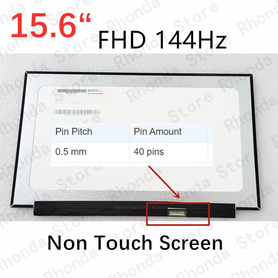 Матричный ЖК-экран 15 6 дюйма FHD 144x0 IPS Гц для ноутбука MSI Creator 15m A10SE-646IT A10SE |