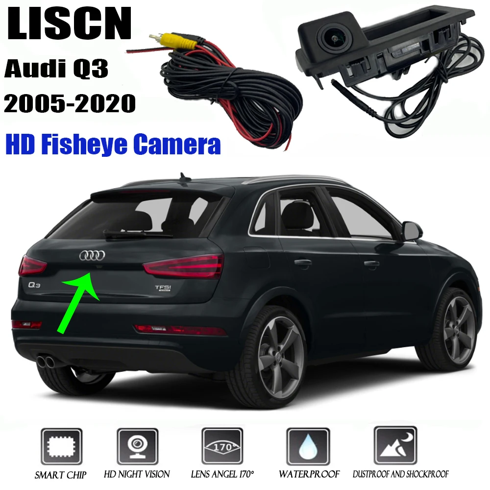 HD reversing camera for Audi Q3 MQB 2013 2014 2015 2016 2017 2018 2019 /night Visioin Backup rear Camera/Car Handle Camera