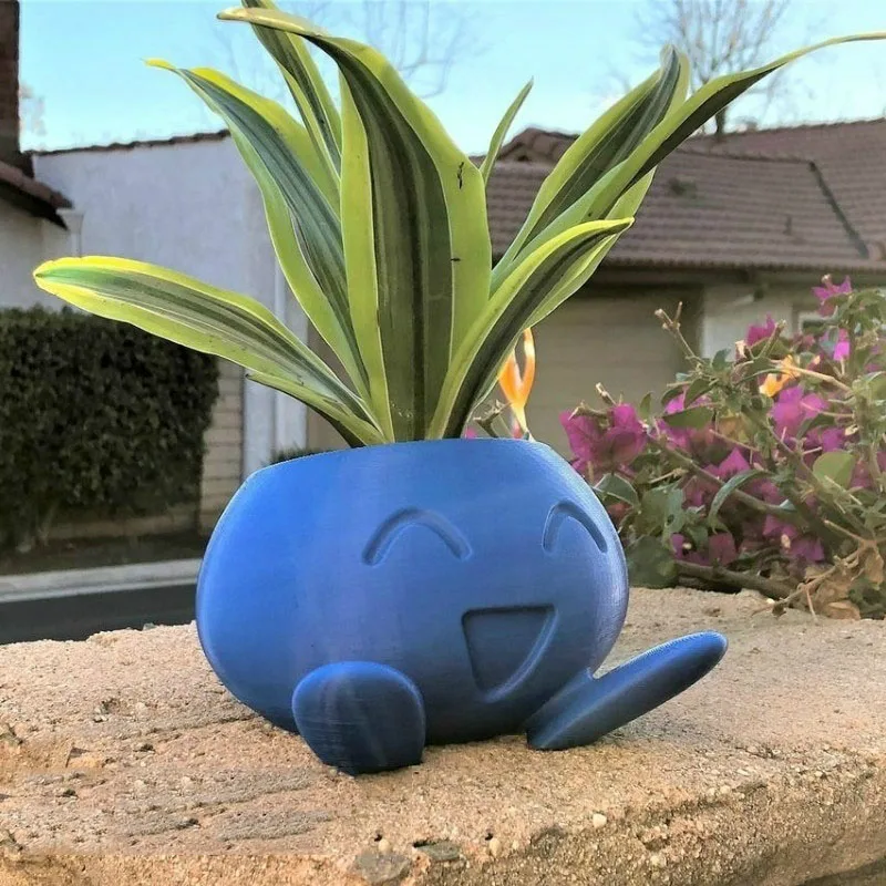 Oddish плантатор Oddish цветок суккулент цветочный горшок для суккулентных растений горшок для растений Pokemon Pot Dropshiping