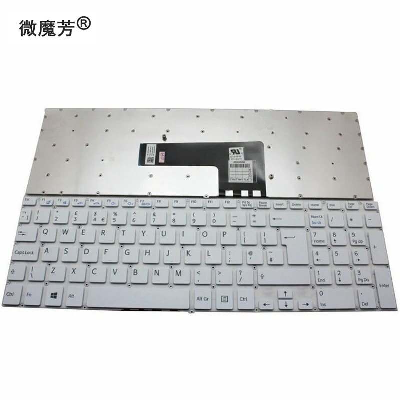 SP Клавиатура для ноутбука sony Vaio SVF15 SVF152 SVF153 FIT15 SVF151 SVF1541 SVF15E белая испанская