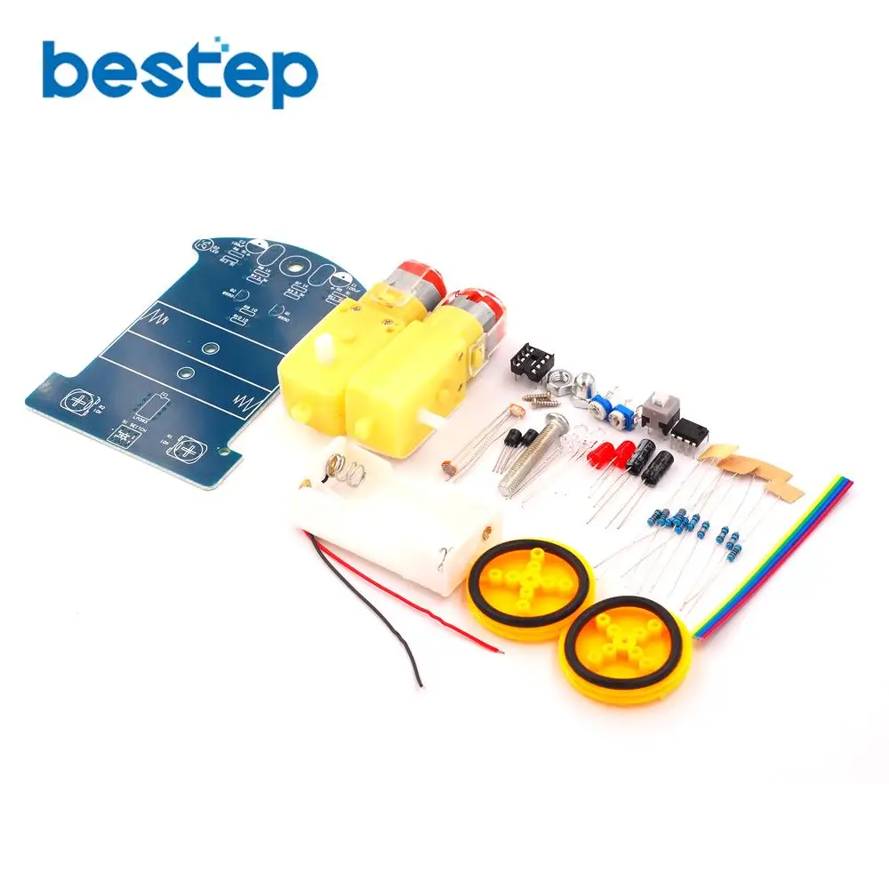 Фоточувствительные наборы роботов для самостоятельной сборки электрических