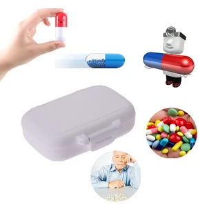 Портативный контейнер для таблеток с 3 отделениями, 1 шт.