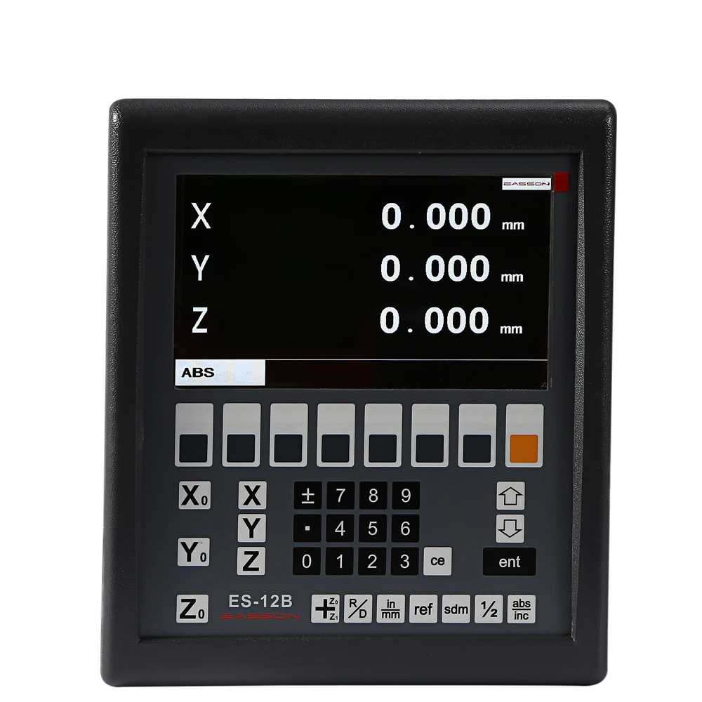 

Free shipping original LCD Monitor 3 axis Easson ES-12B digital display readout DRO for lathe mill EDM machine