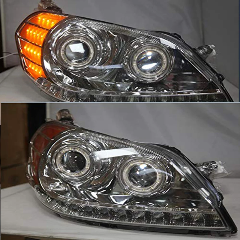 1 пара для Toyota Mark II GX110 светодиодная фара в сборе передние фары фара 2003 2004 2005 2006 2007 год ксенон комплект задних фар