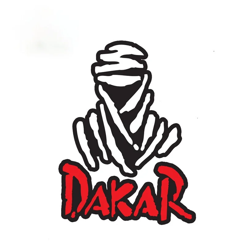 

Popular Dakar Graffiti Car Stickers Comical Decal Funny Occlusion Scratch Vinyl Material For JDM SUV RV Decoration KK13*6cm