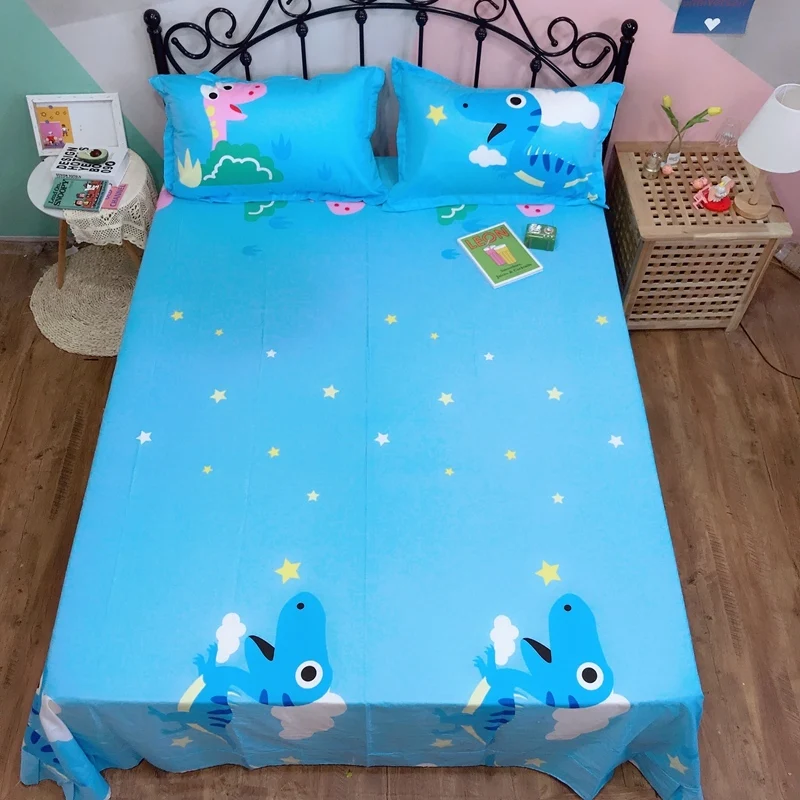 

Dinosaur Duvet Cover Excavator 100%Cotton Cute 3/4Pcs Bedding set for Kids Boys Baby Soft Fitted Bed Sheet set Twin Queen King