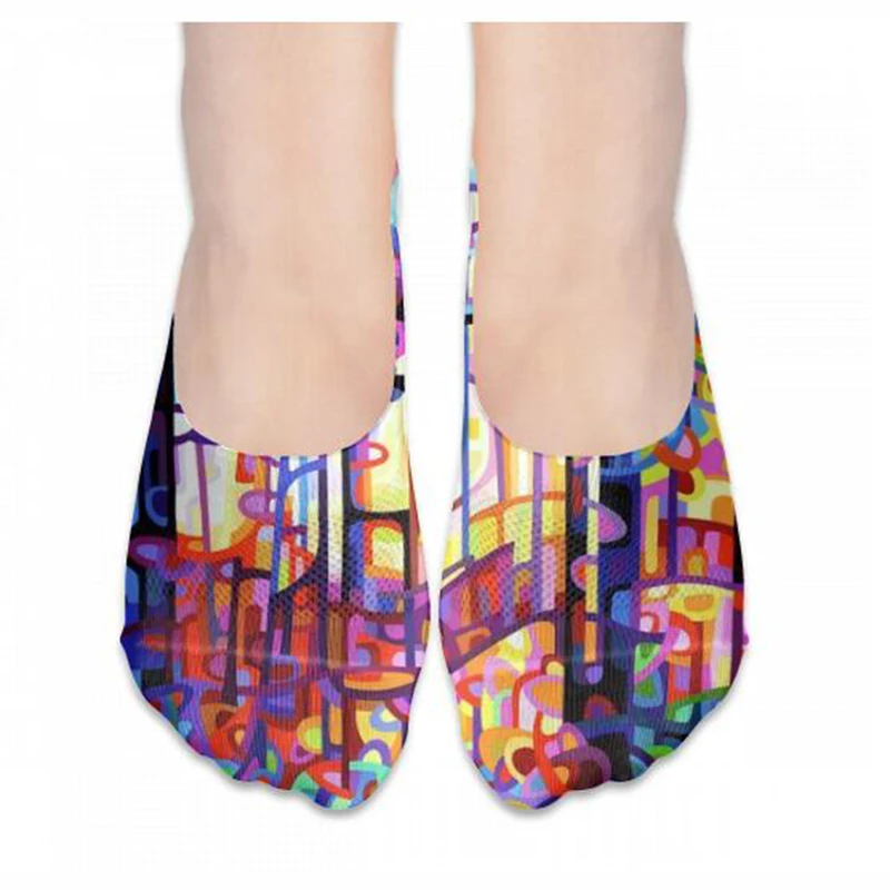 Женские короткие невидимки с принтом розовые яркие цвета удобные женские