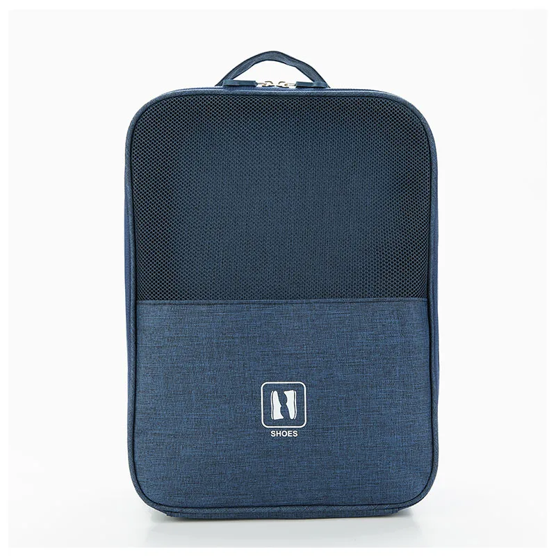 

Zoukane Solid Color Oxford Waterproof Double-Deck Shoes Storage Bag For Travel Accessories Shoes Storage Boxes New Fashion RH524