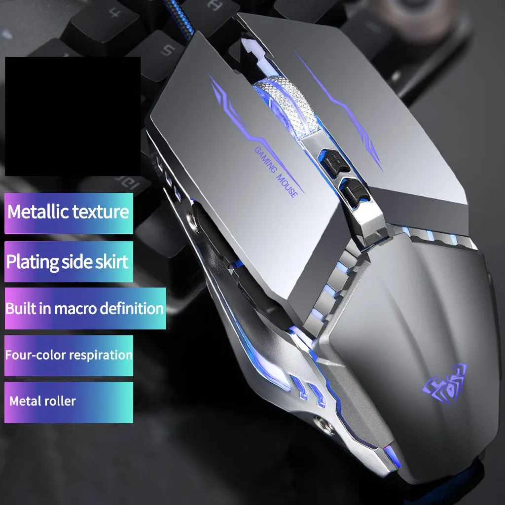 S30 6 ключ игровая оптическая Мышь USB Интерфейс компьютера есть курица Красочные high