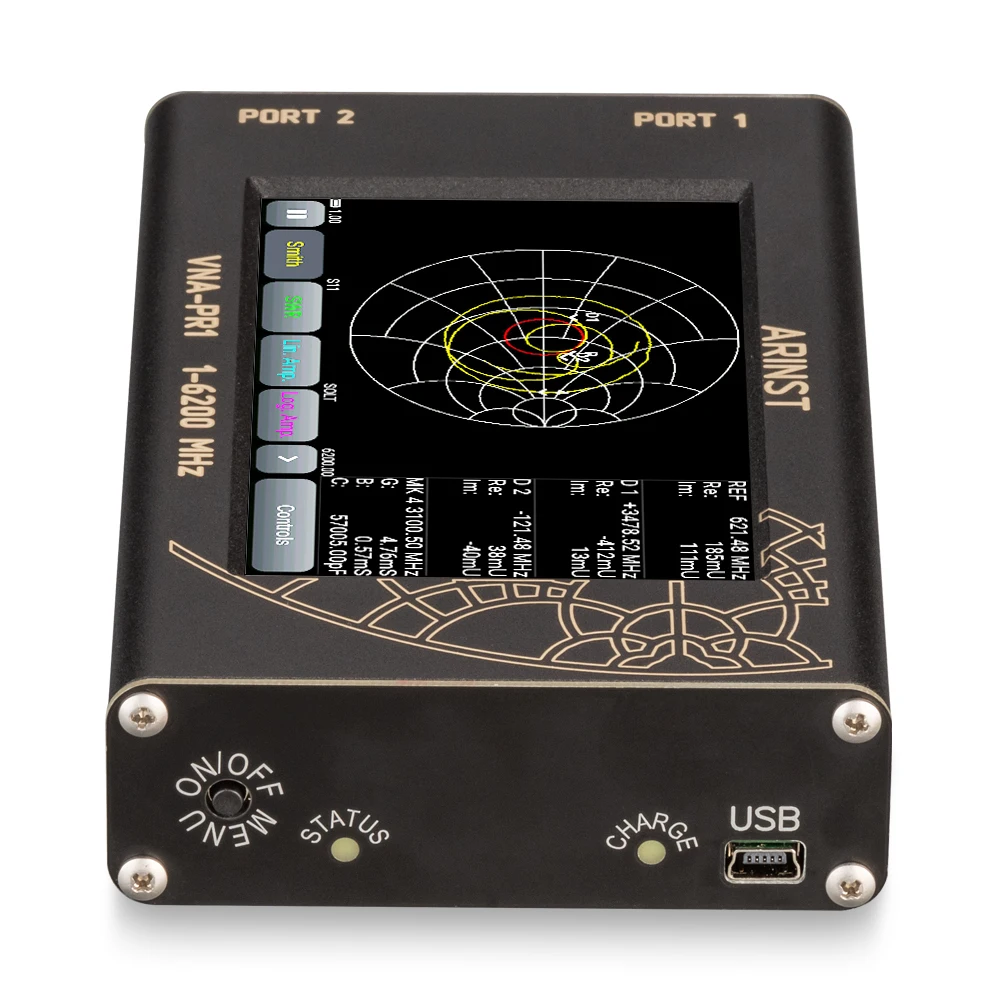 Порты и разъёмы в состоянии 2-Порты вектор сетевой анализатор рефлектометр Arinst