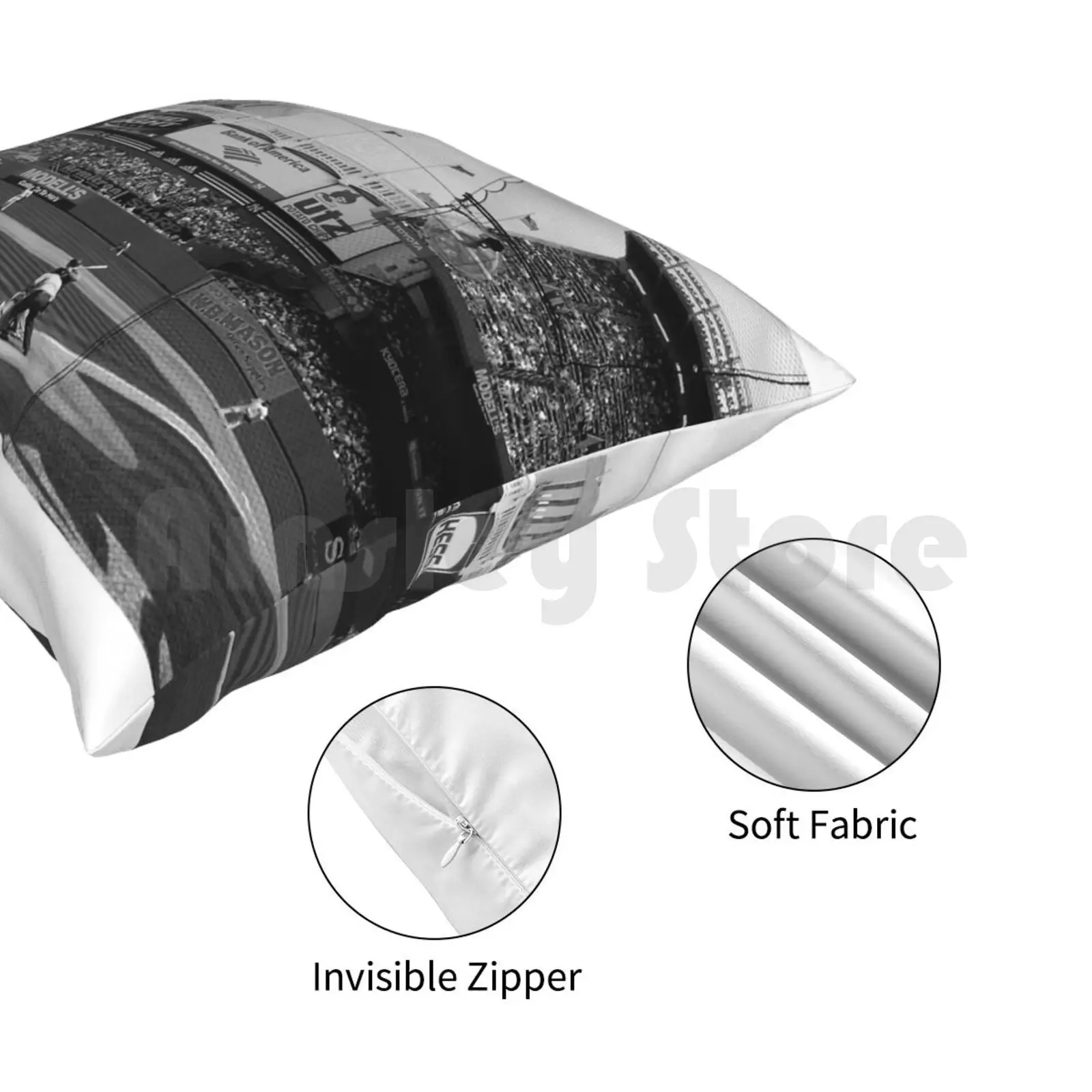 Подушка в стиле Нью-Йорка с рисунком