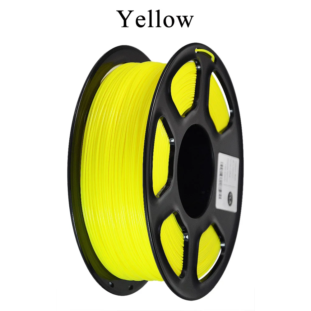 Yellow ABS 10 шт 1 кг 2.2LB 1,75 мм ABS 3D-принтеры нити для 3D-принтеры рисунок 3d-ручка MakerBot RepRap, для домашнего использования, по ограничению на использование опасных материалов в производстве - Цвет: Yellow ABS