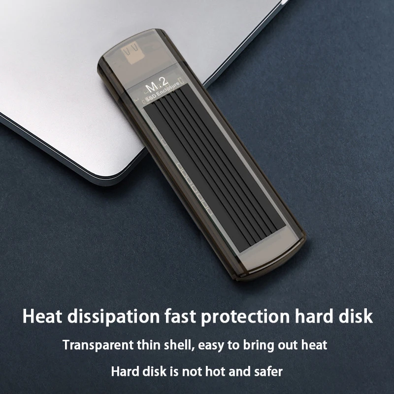 Reletech M2 SSD NVME Корпус чехол M.2 Тип USB C прозрачный корпус для жесткого диска PCIe м/BKey