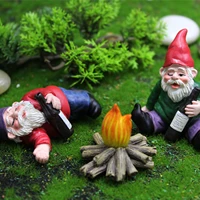 new cute fashion resin naughty gnome dwarf garden decoration statue old man fairy ornament easter outdoor creative props crafts