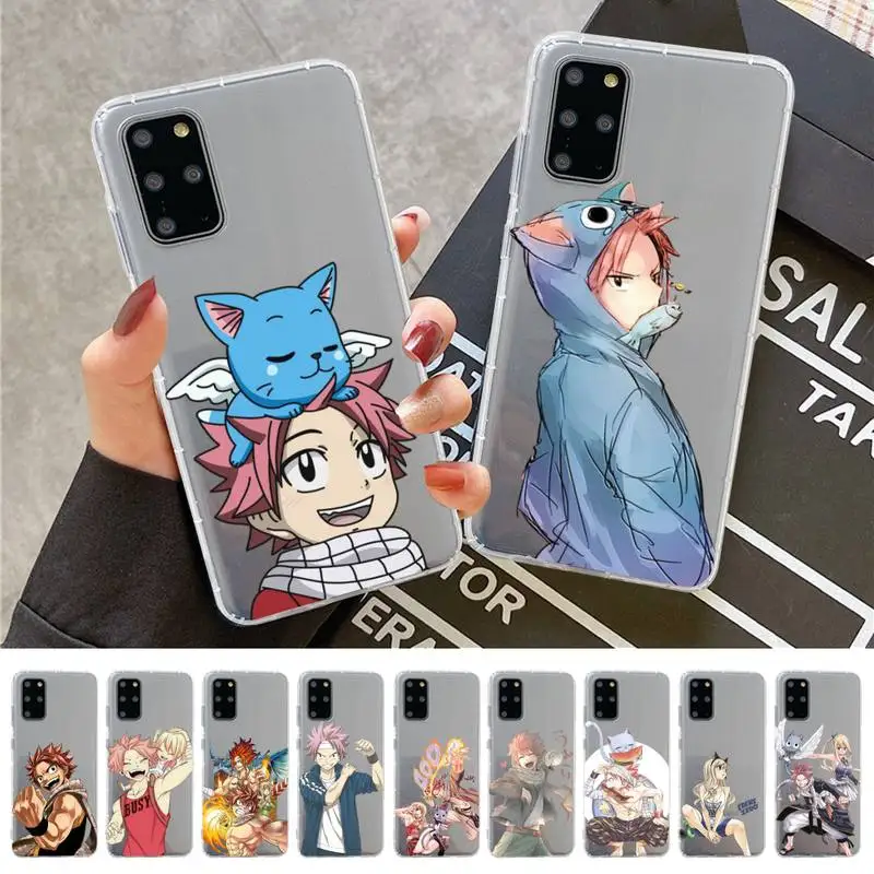 

Anime Fairy Tail Phone Case For Samsung A 10 20 30 50s 70 51 52 71 4g 12 31 21 31 S 20 21 plus Ultra