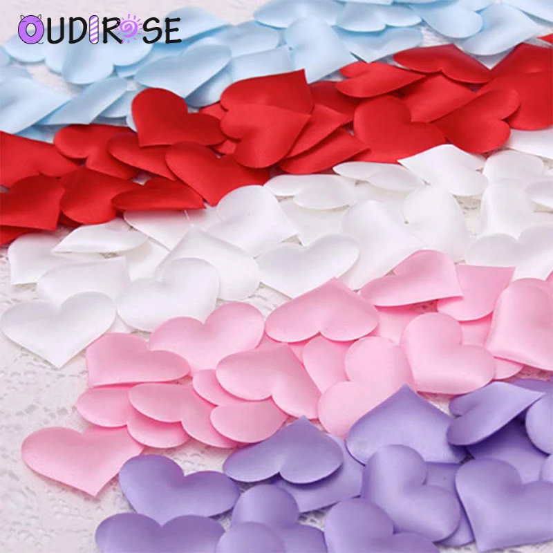 Любовь губка в форме сердца лепесток для свадьбы декоративные ручной работы