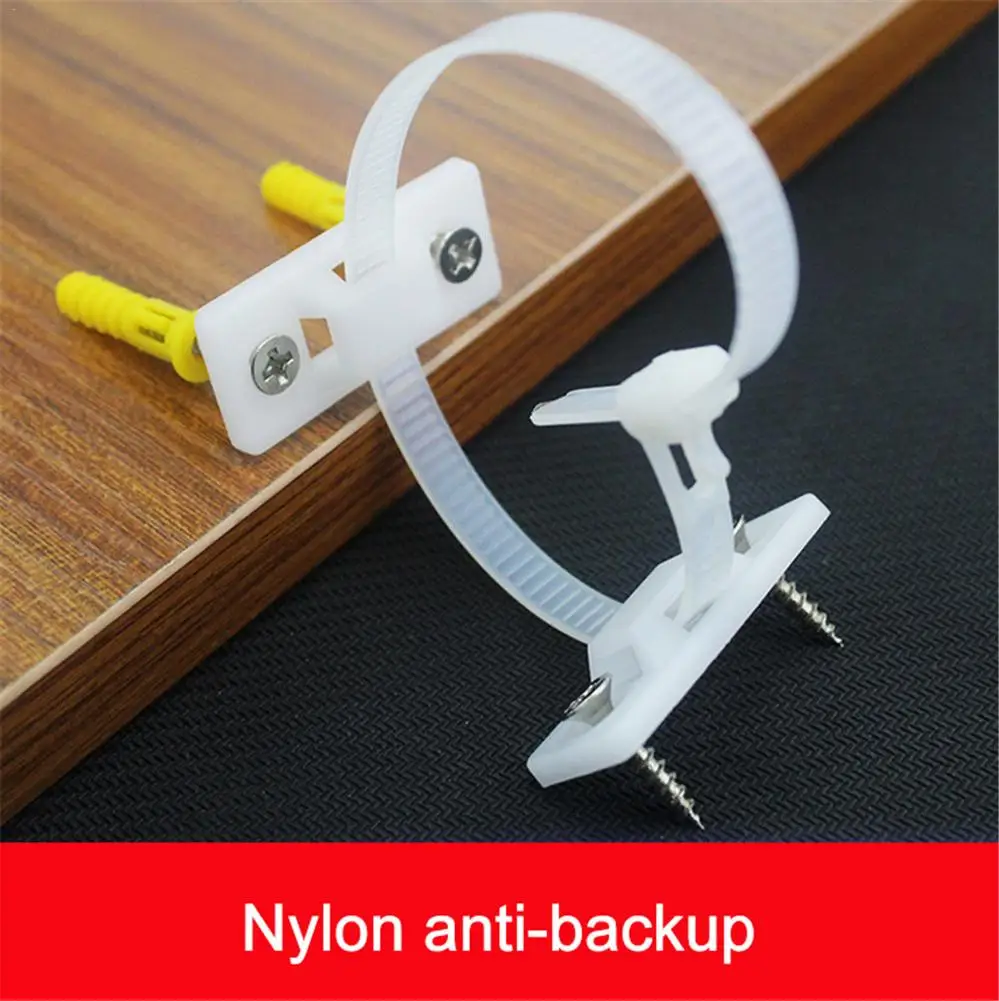 10 шт. детский нейлоновый шкаф с защитой от ветра пряжкой перемотки для одежды