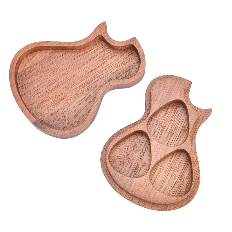 

Guitar Pick Box Picks Holder Collector Different Wood Picks Mediator For Guitar Accessories & Parts Guitar Tool