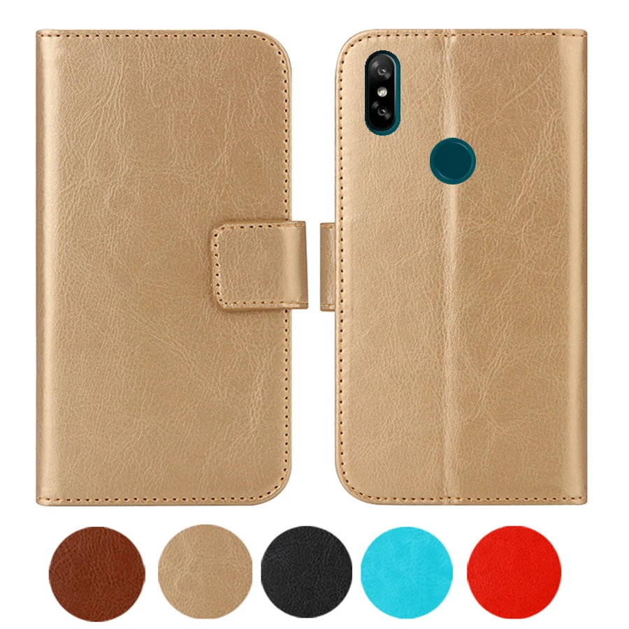 

Leather Case For Doogee X90L 6.1" Flip Cover Wallet Coque DOOGEE X90L 2019 Phone Cases Fundas Etui Bags Retro Magnetic Fashion
