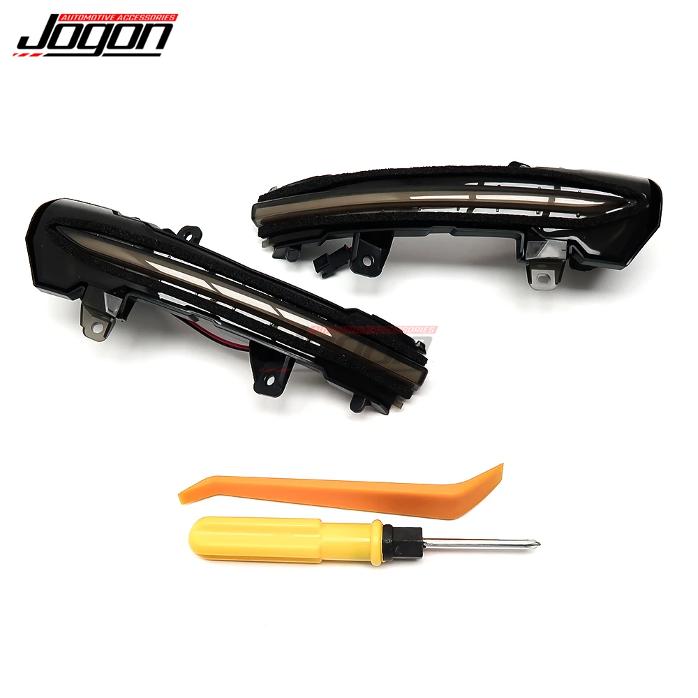 Динамический светодиодный указатель поворота боковое зеркало заднего вида