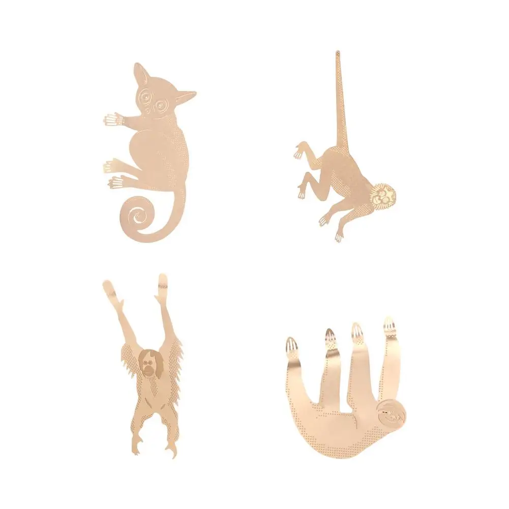 

Micro Garden Accessories Animal Plant Hanger Outdoor Animal Hangings Plant Ornaments 4 Pack Cute Bendable Animals Decoration For
