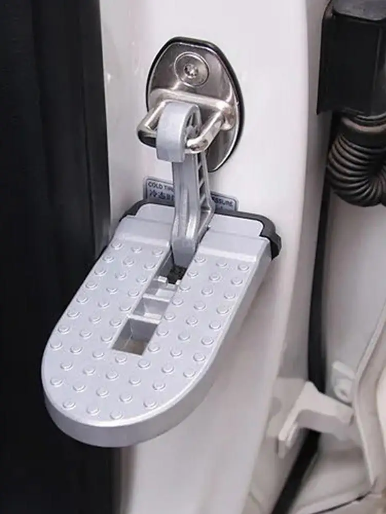 

Car Door Pedal Hook Aluminum Alloy Universal Pedal Safety Hammer Hooked Foot Pegs Doorstep Auto Rooftop Luggage Ladder Hot