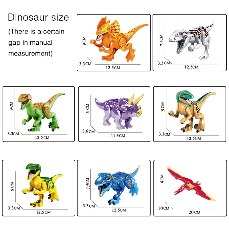 Фигурка динозавра Юрского периода дилофозавр птеродактил мир животных для детей