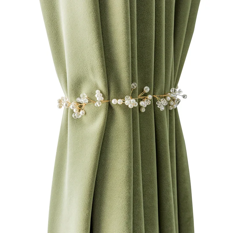 

Simple Modern Nordic Mink Velvet Curtains High Shading Bedroom for Living Room Nordic Velvet Solid Color Luxury Curtains Custom