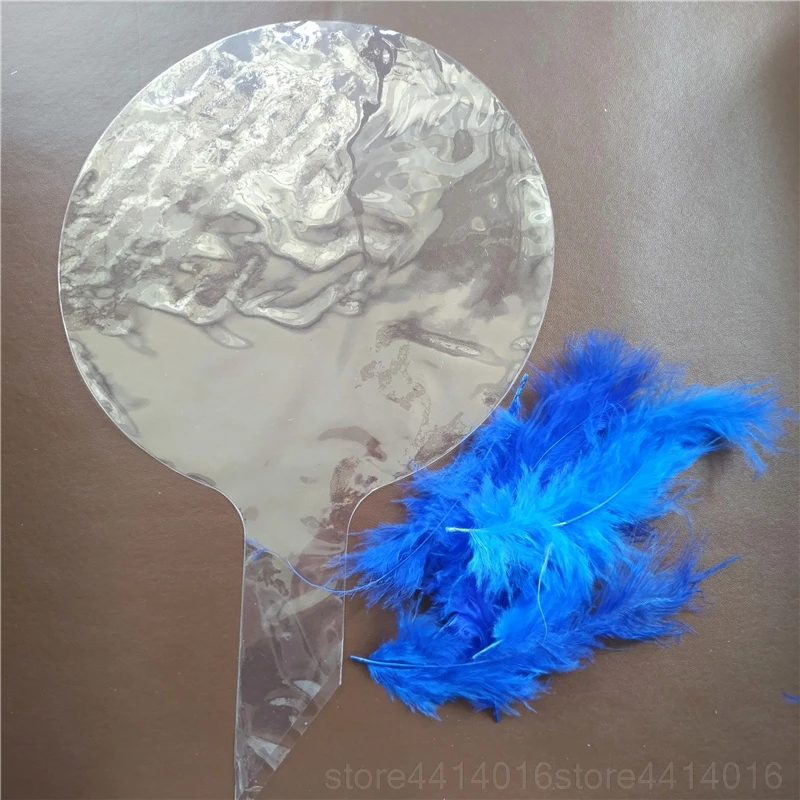 100p перо+ 1p 12 дюймов BoBo шар прозрачный ПВХ шар DIY Свадьба День Рождения Вечеринка Рождество украшение Гелиевый шар 5 Вт - Color: Blue