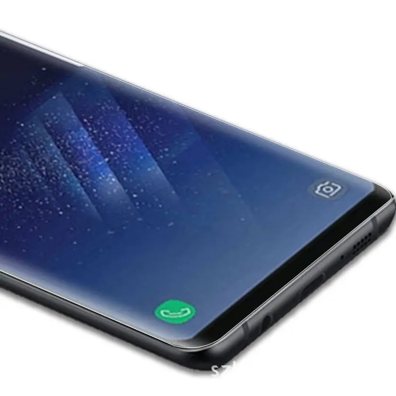 5 шт./лот изогнутая мягкая пленка для Samsung Galaxy S9 S8 S10 Plus E Note 8 9 10 S7 Edge Note10 + ультра