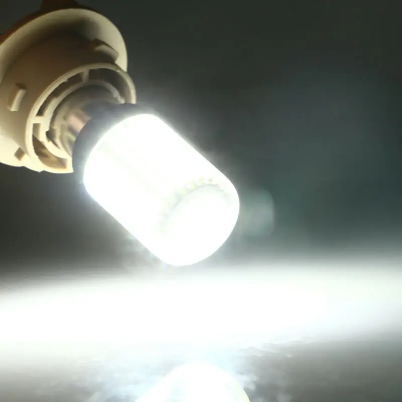 Белый указатели поворота 1156 7506 P21W BA15S светодиодный 3014 144SMD DC12V 6500K набор для