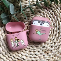 cartoon medicine doctor nurse candy pink tpu silicone bluetooth airpod case for airpods 12 airpods pro 3 tpu soft cover