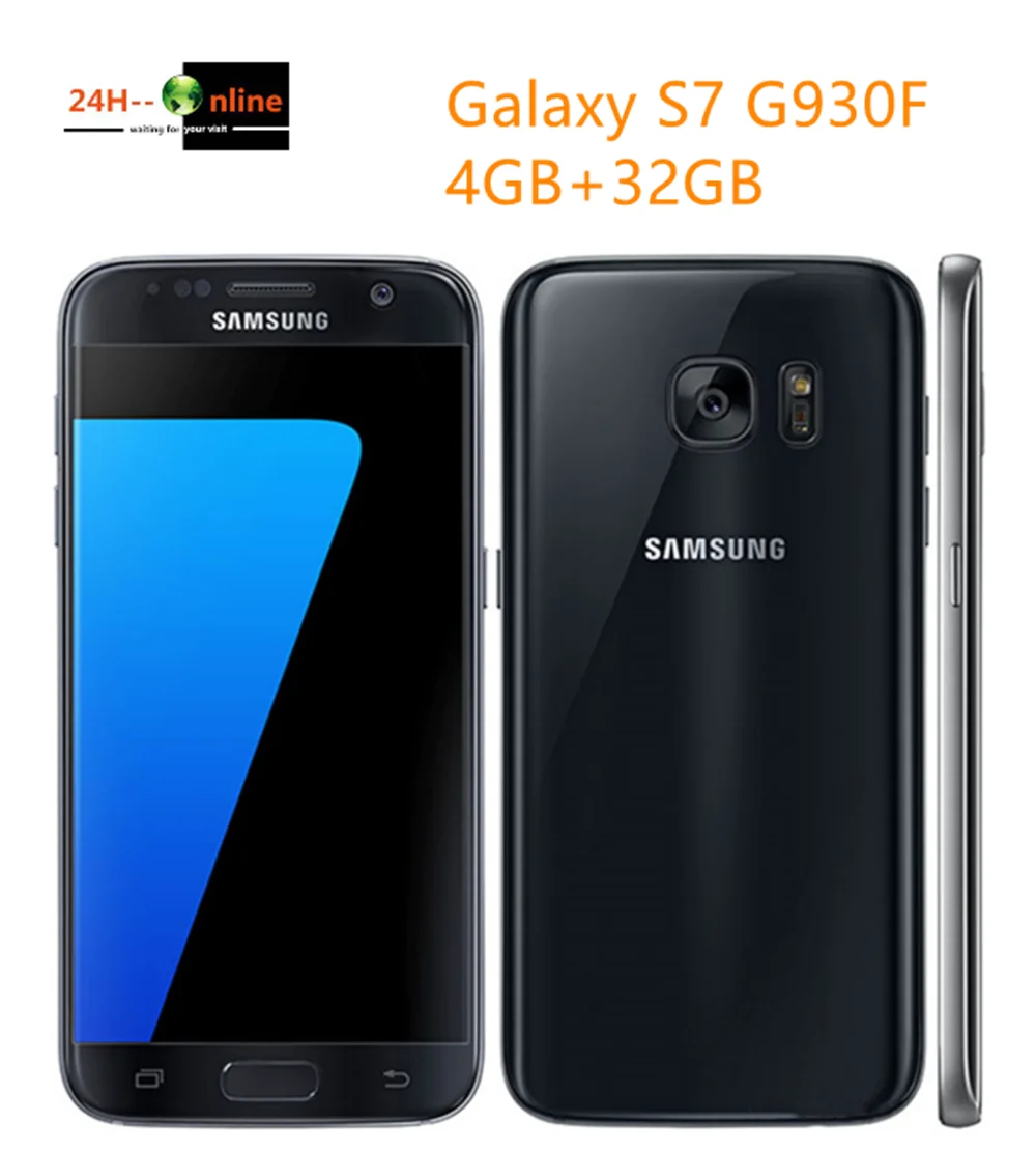 Samsung Galaxy S7 G930F разблокированный LTE телефон Восьмиядерный 5," 4 Гб ОЗУ 32 Гб ПЗУ Exynos NFC отпечаток пальца