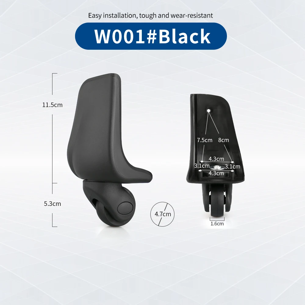 TANGYIPIN Aishihuo Suitcases Luggage Wheel Accessories Replace Tool Case Business Box Repair Universal Practical Silent Wheels