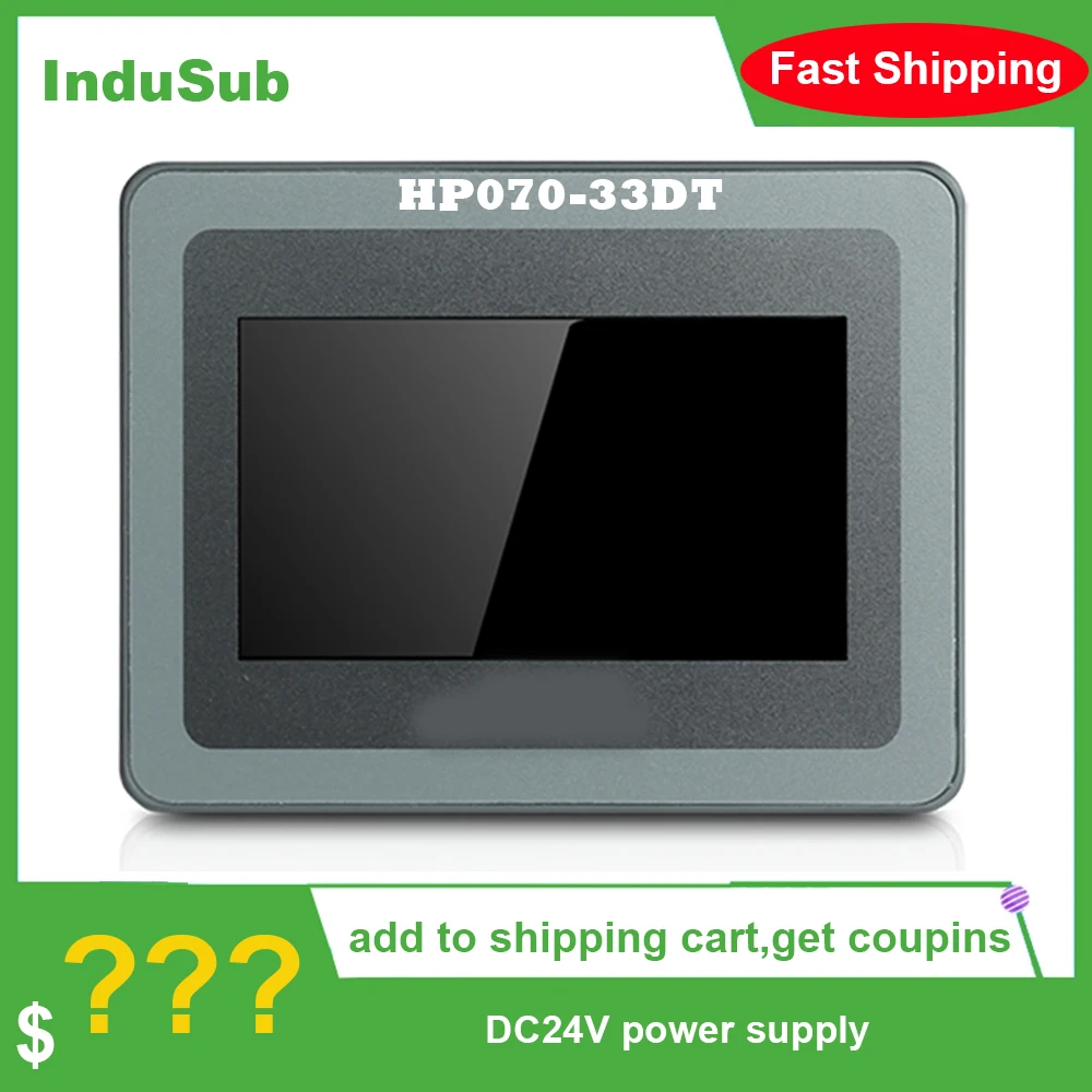 HP070-33DT HMI программируемый контроллер с сенсорным экраном PLC со встроенным