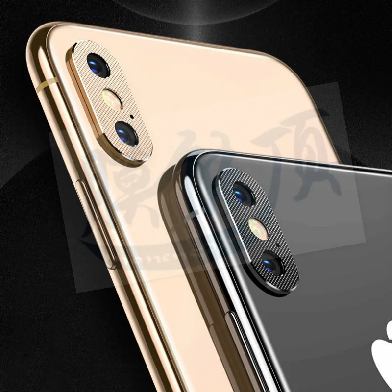 2 шт. металлический чехол защита для экрана iPhone XR X XS MAX объектива камеры кольцо из